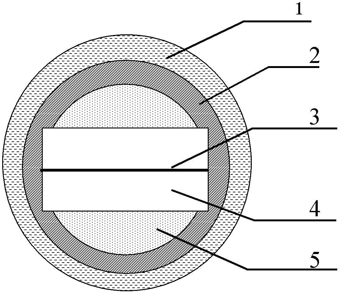 Method for preparing cross section transmission electron microscope sample