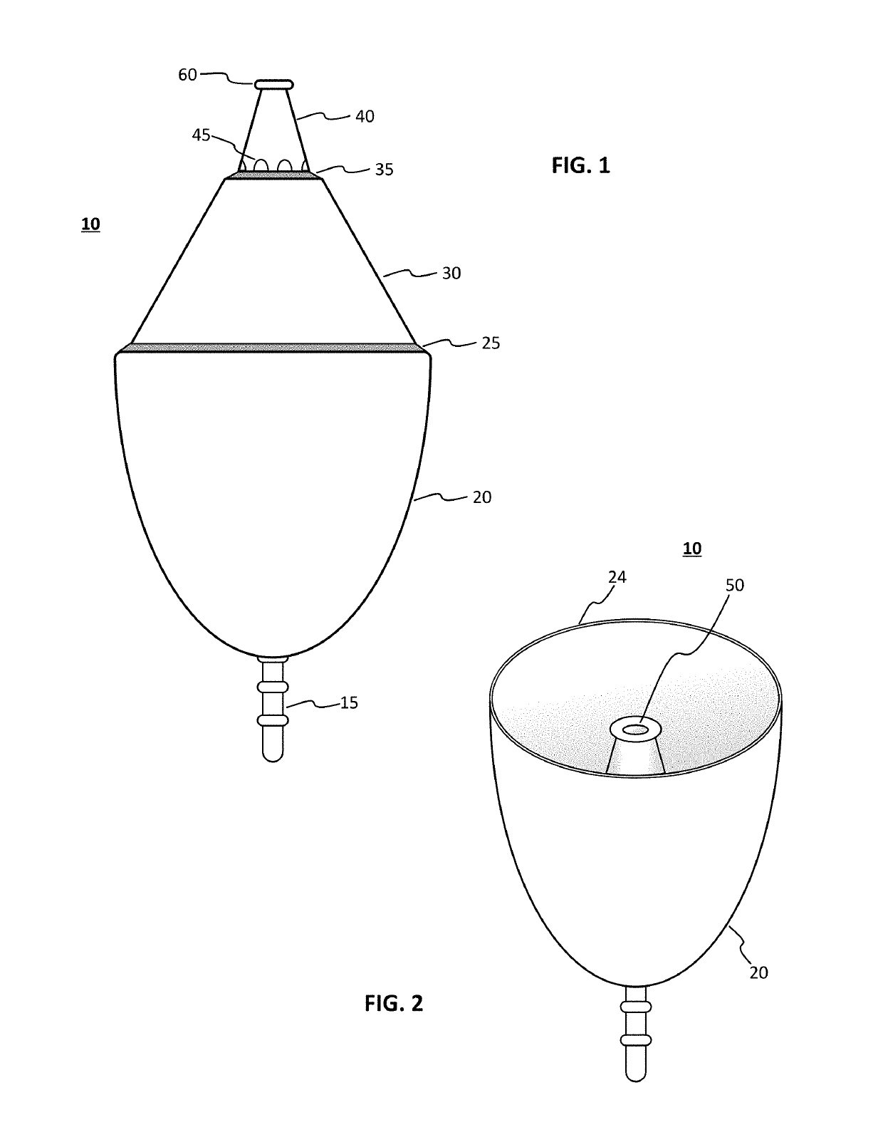 Backflow preventing menstrual cup