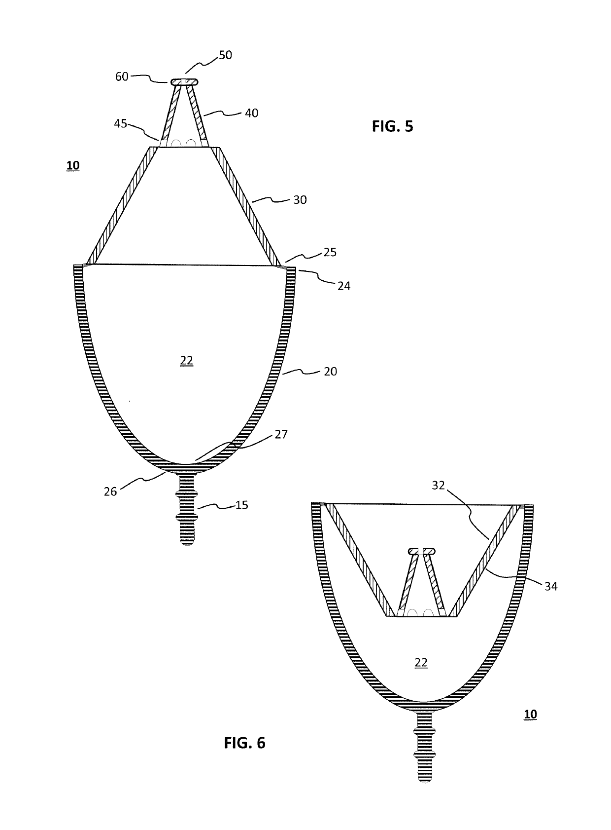 Backflow preventing menstrual cup