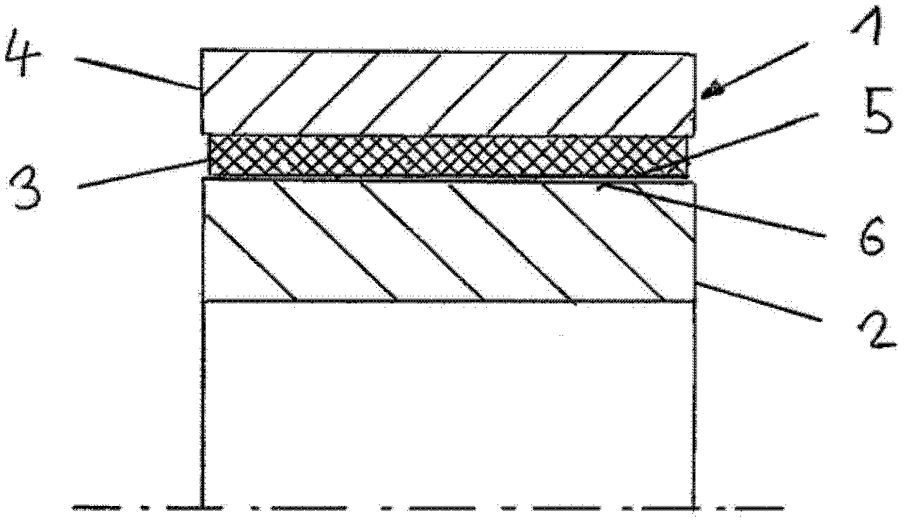 Slide bearing component, slide bearing and method of manufacturing slide bearing component