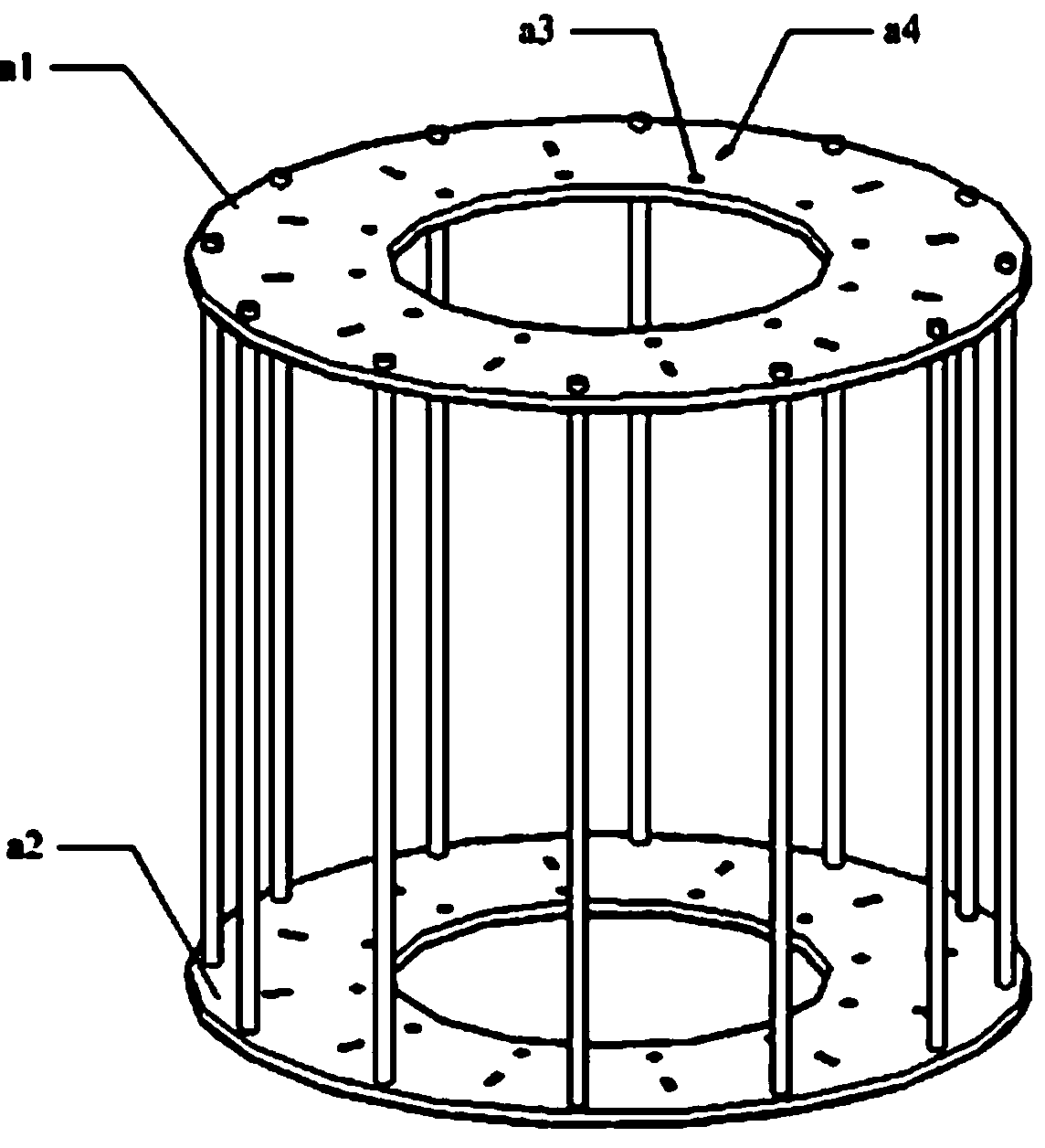 Automatic classified collection device for nanopowder