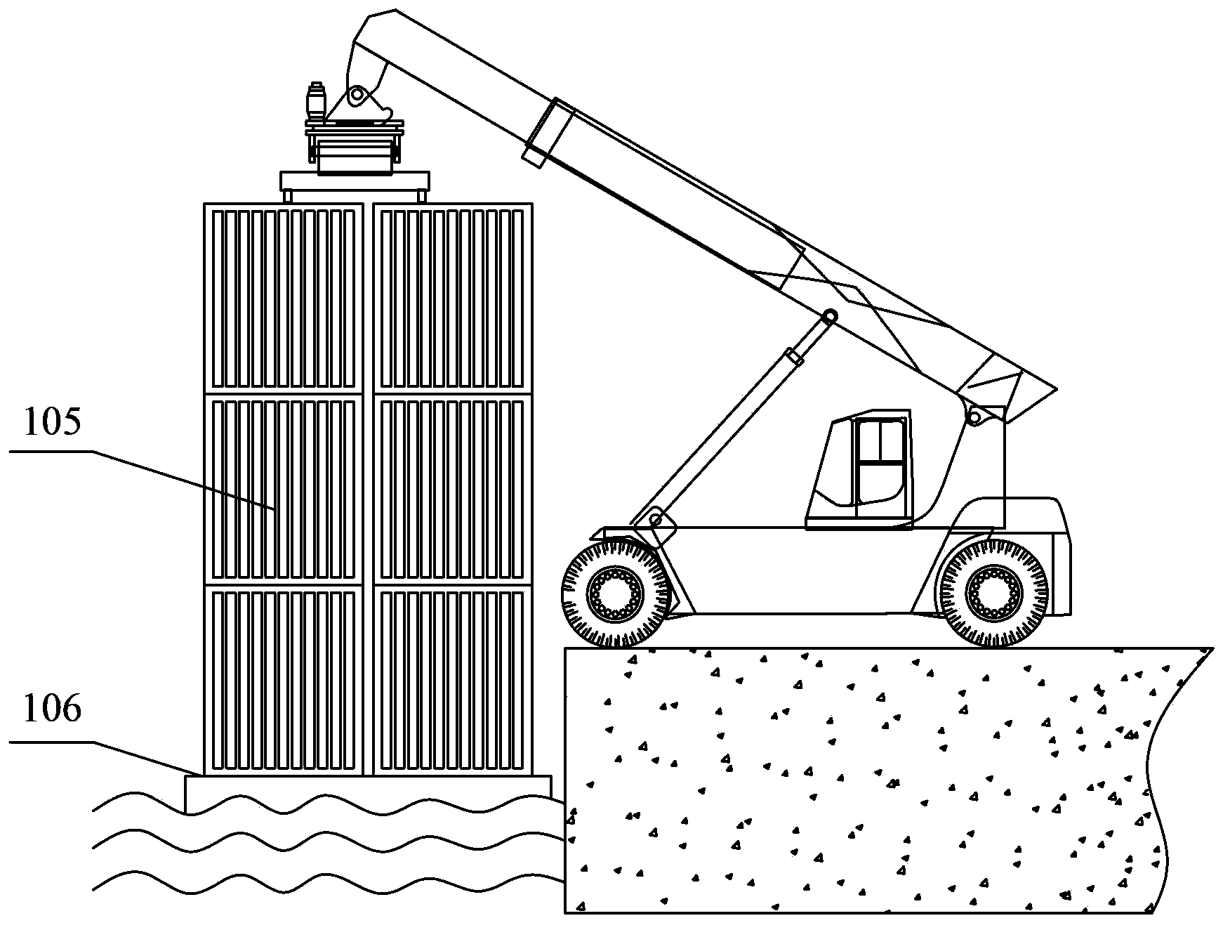 Crane boom head system and crane