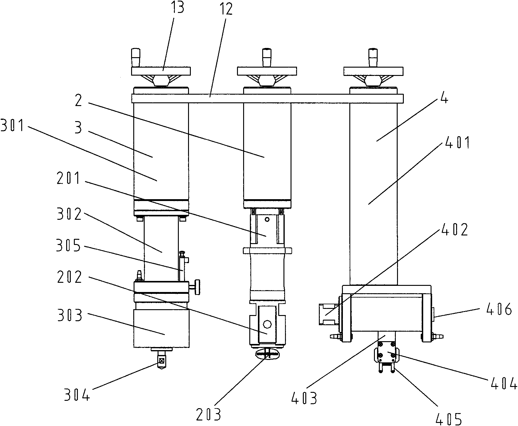 Test bed for detecting control panel of vehicle air conditioner