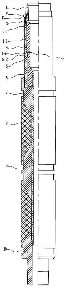 Open hole sealing device