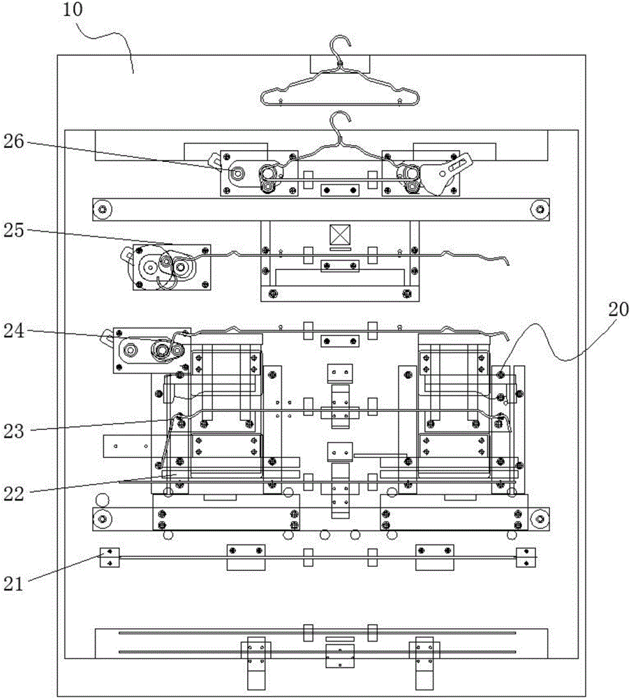 Automatic hanger machining device