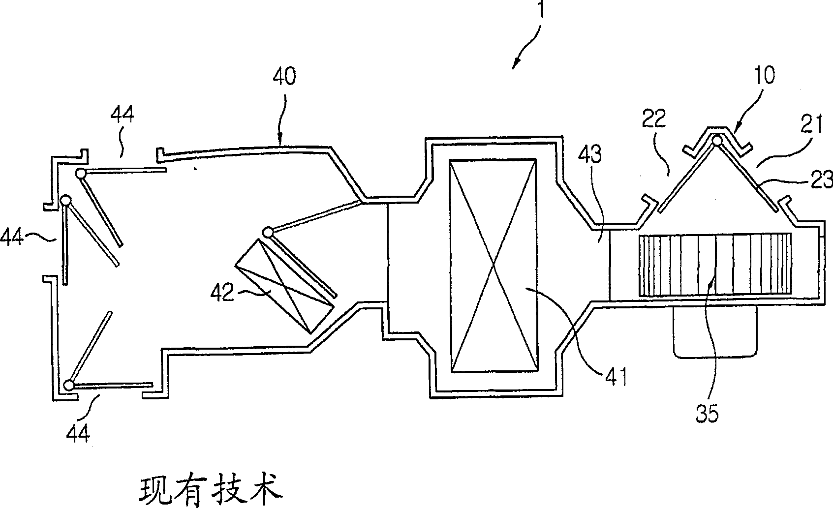 Blower for vehicle