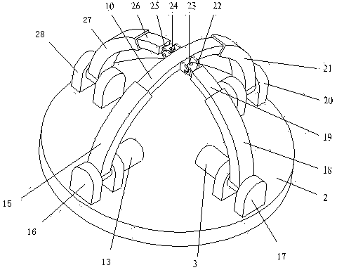 Vector propulsion mechanism of underwater robot