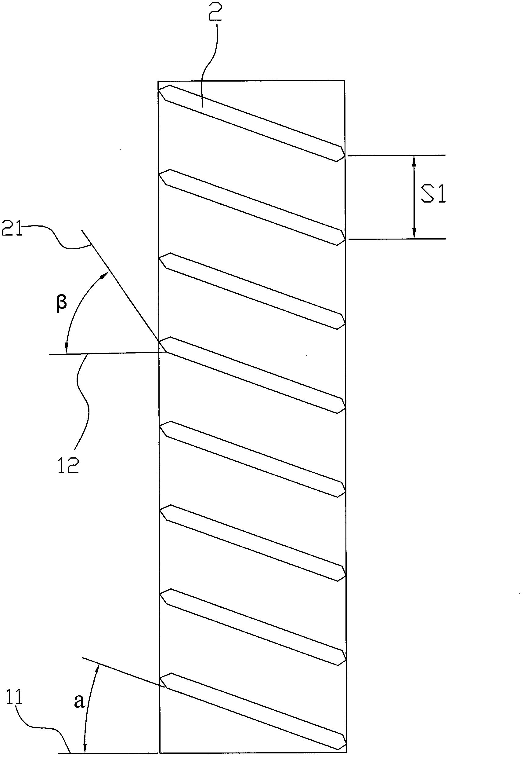 Screws used in twin-screw foaming extruder