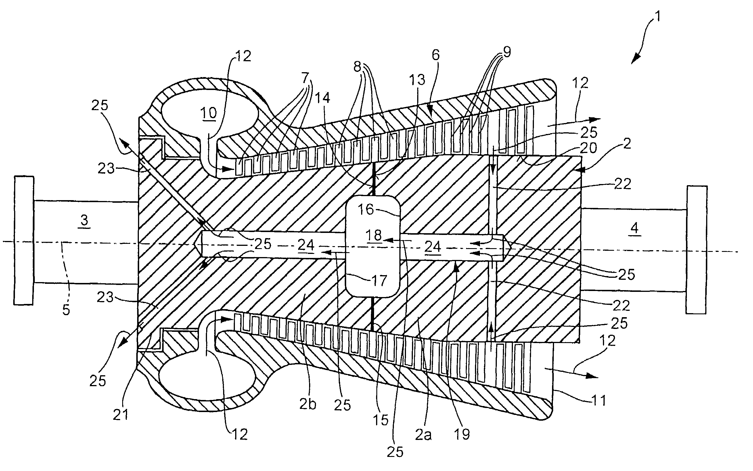 Rotor for a steam turbine