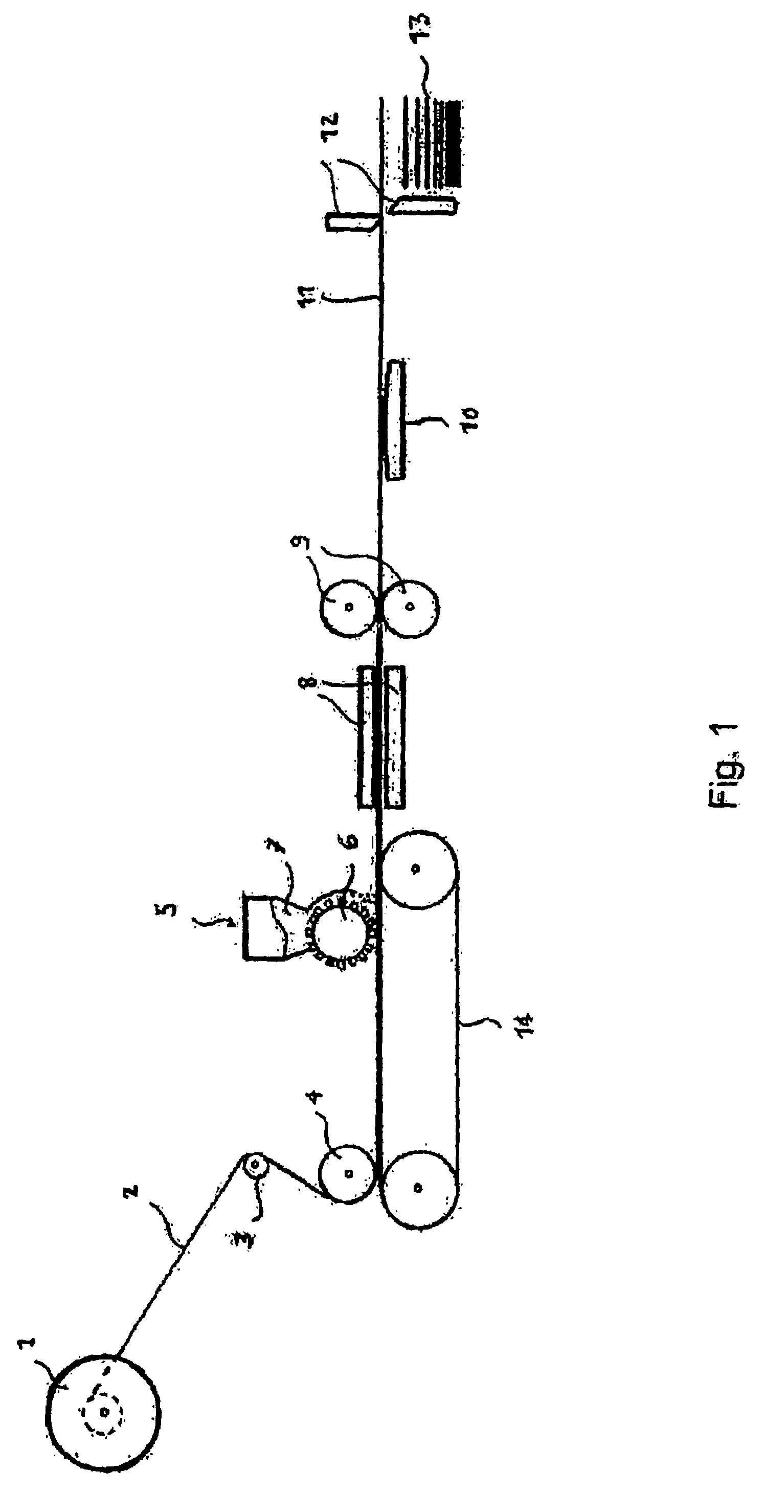 Method and device for making a composite plate