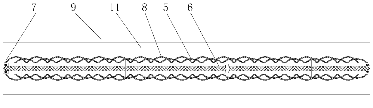 Prefabricated integral resin concrete expansion device and construction method thereof