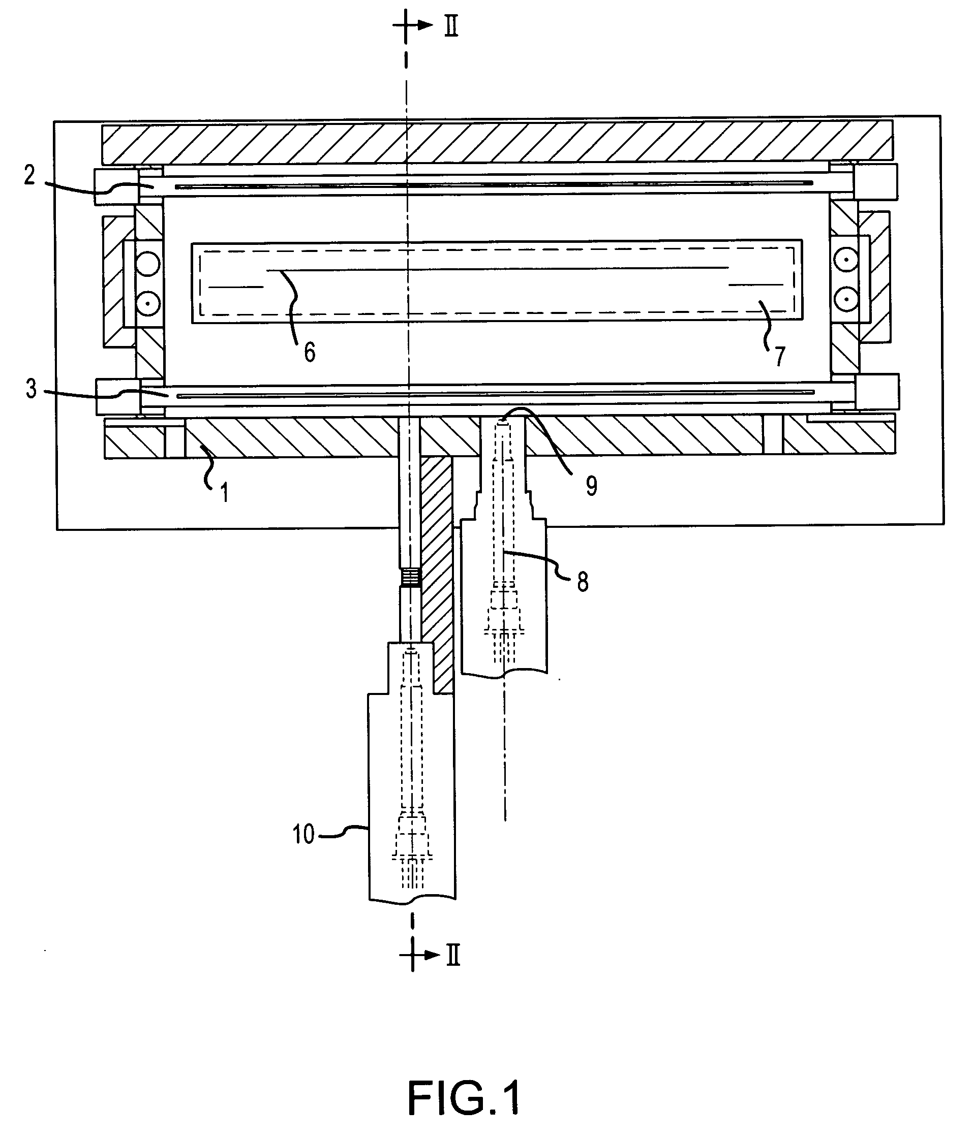 Apparatus and method for measuring the temperature of substrates