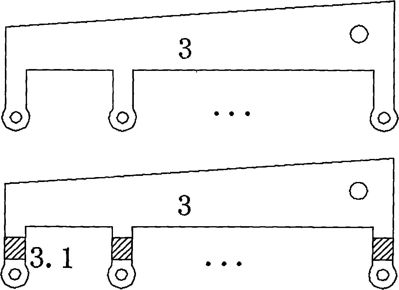 System for monitoring photovoltaic battery pack string