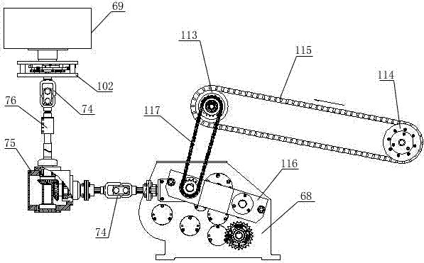 Screening machine for heavy metal in sandy soil