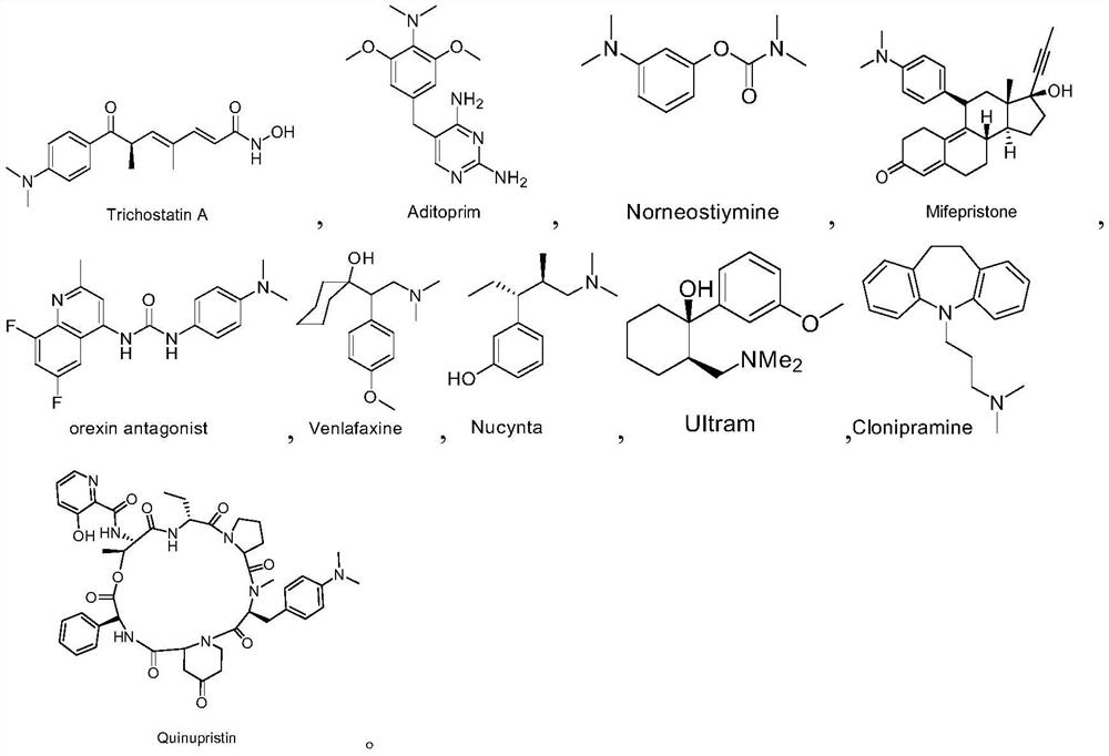 A kind of deuterated dimethylhydroxylamine benzoate compound and its preparation method and application