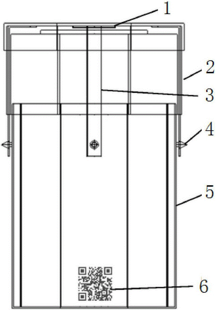 Anti-counterfeiting sample transfer storage device based on Internet of Things technologies and working method