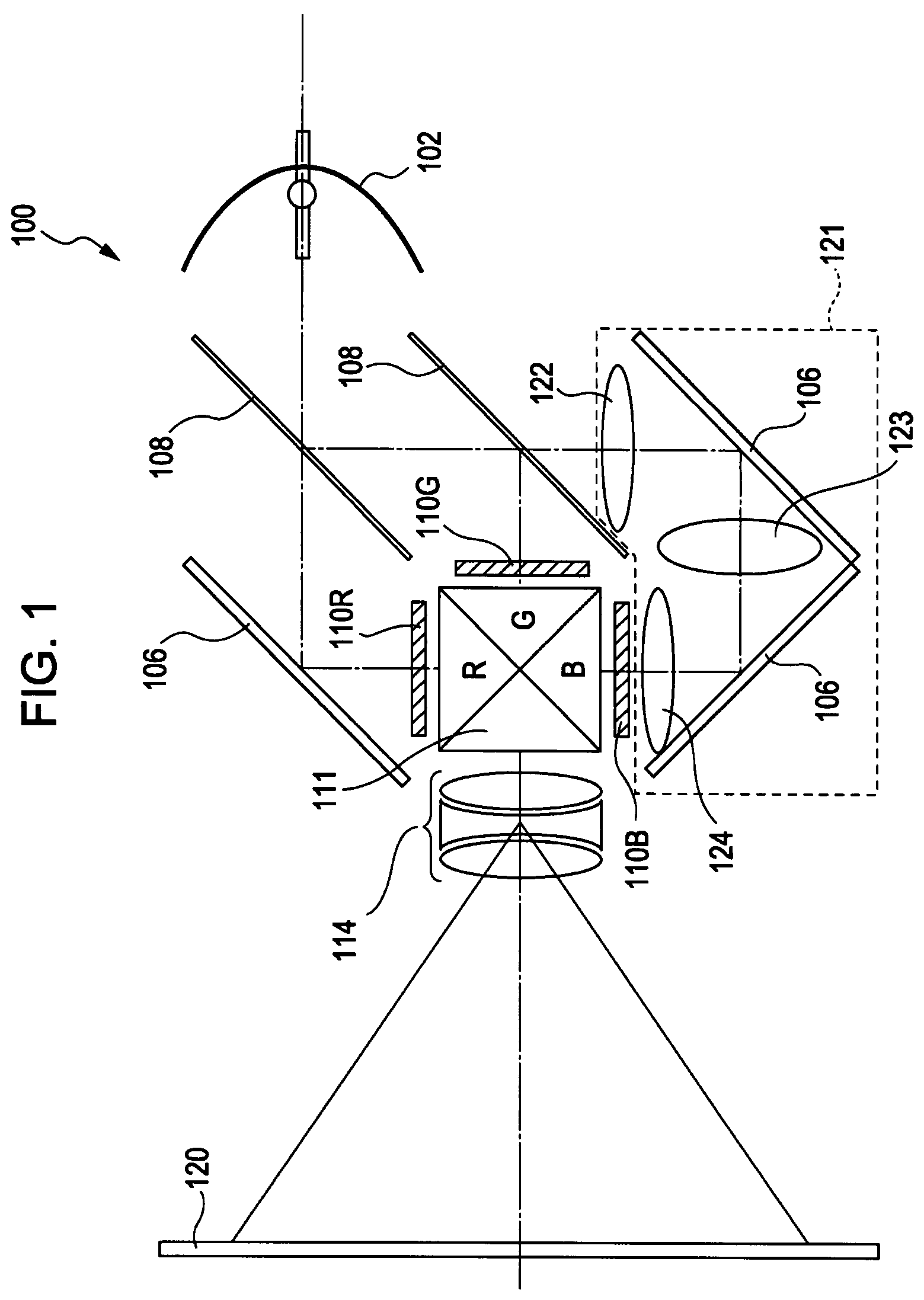 Electro-optical device, and projector and electronic apparatus including the same