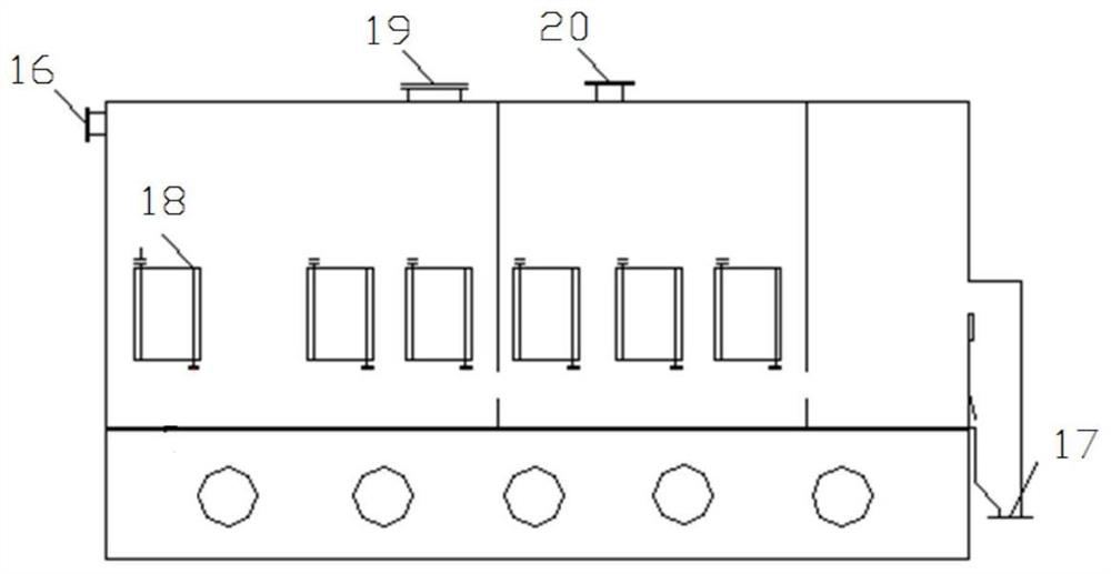 A kind of drying system and process of high chlorinated polyethylene resin