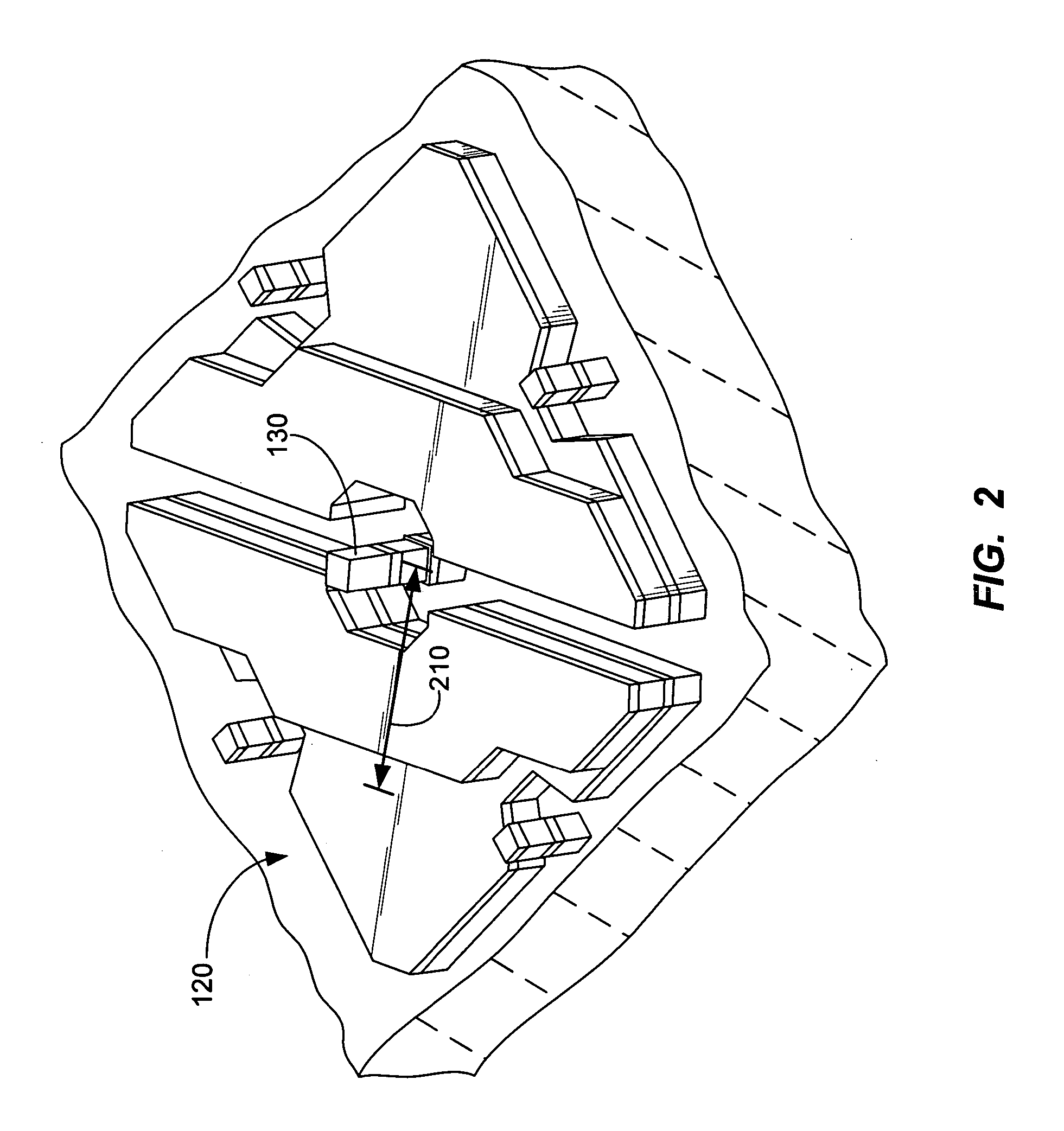 Method and structure for high fill factor spatial light modulator with integrated spacer layer