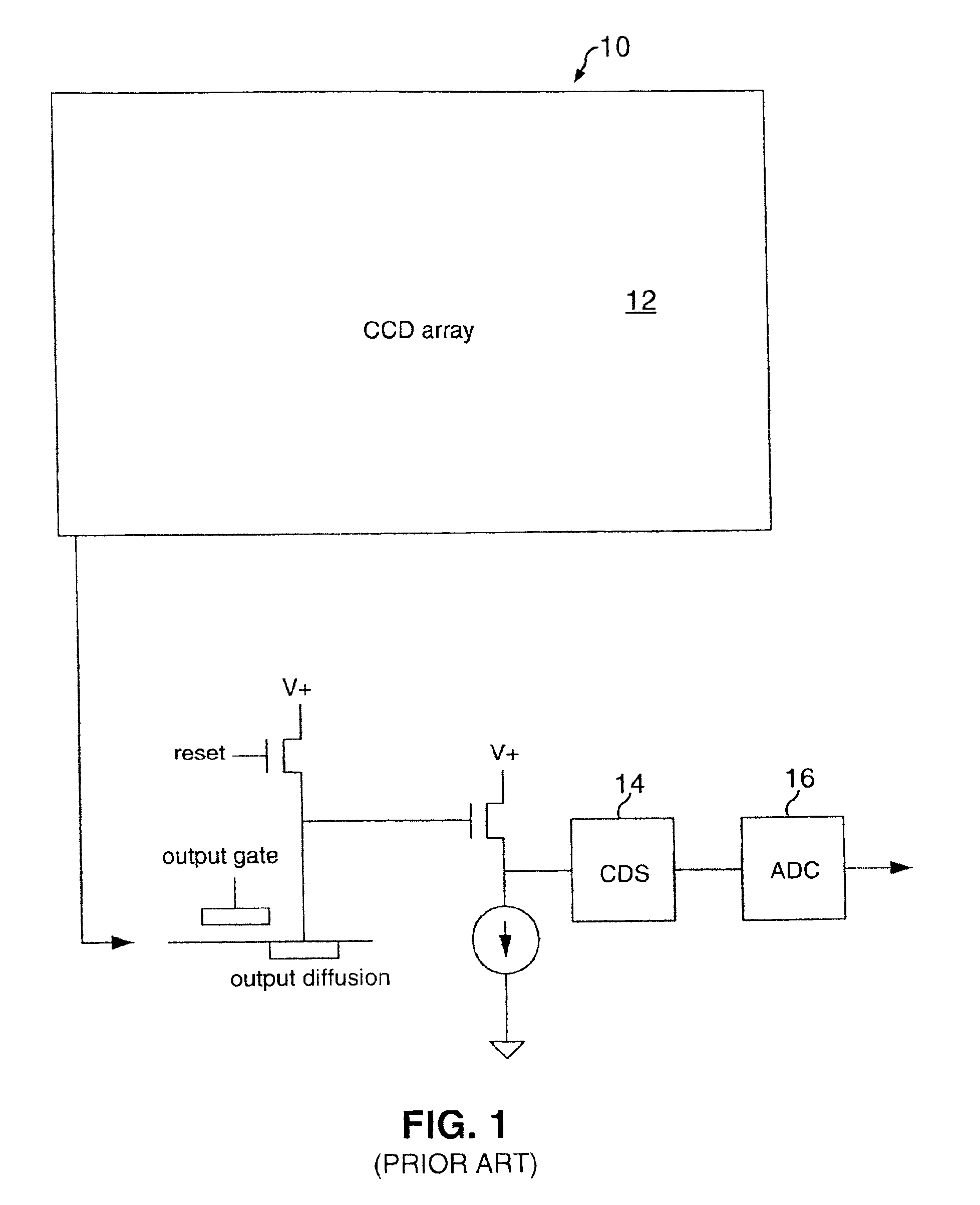 Active pixel sensor with noise cancellation