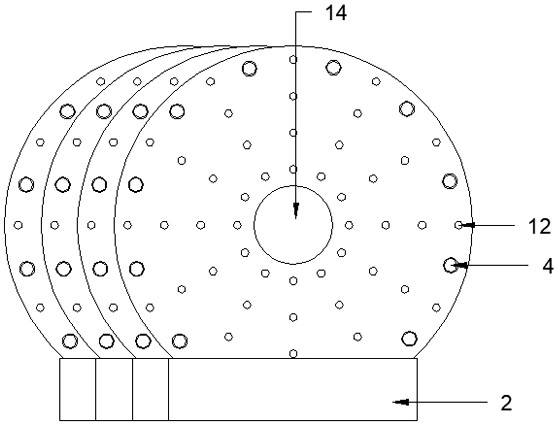 A random pairing component and English tense teaching device