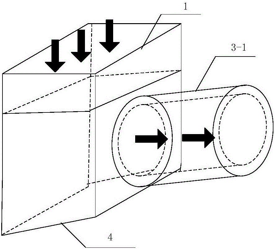 Honeycomb-type closed ventilation cooling device for motor