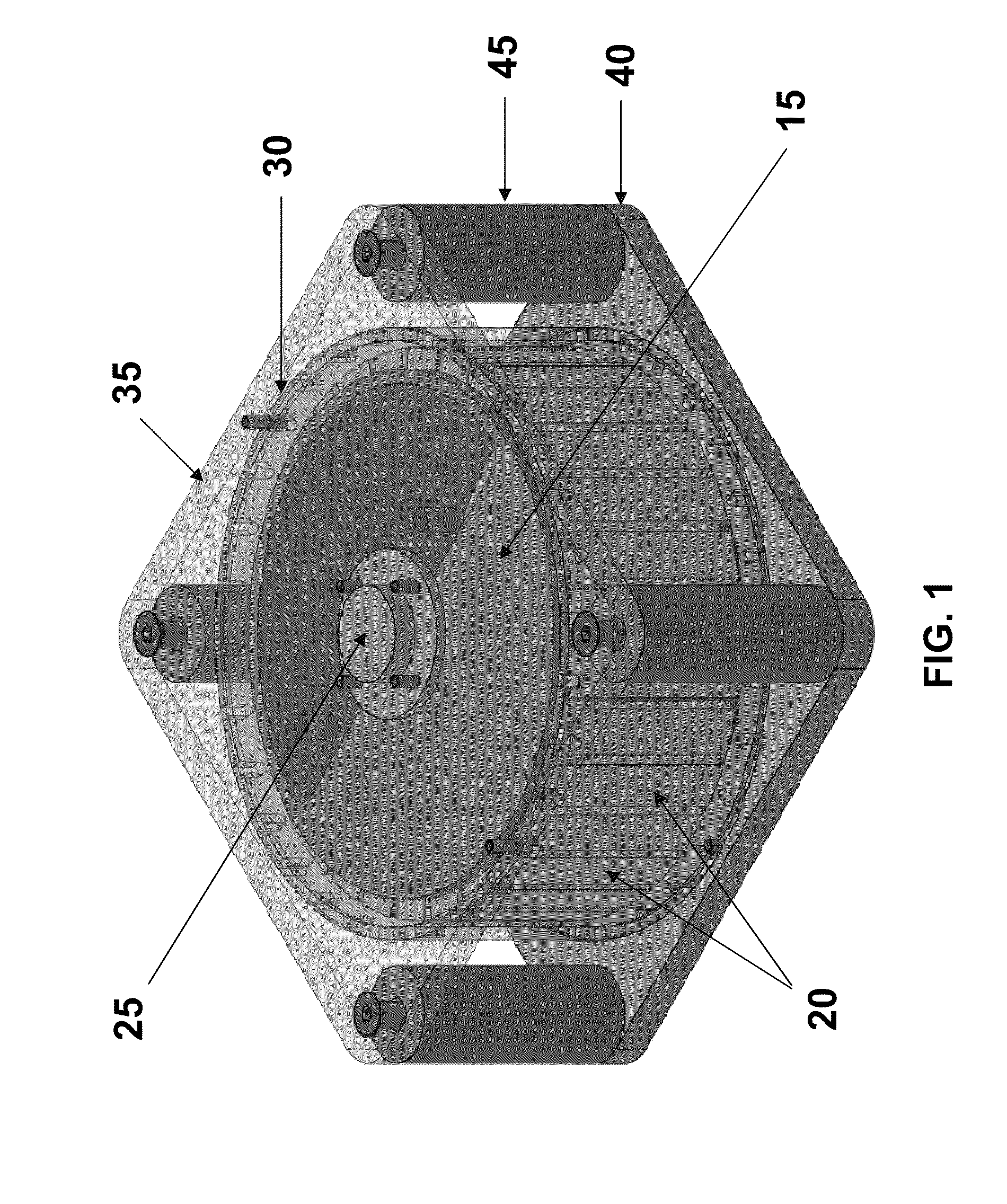 Radial flux permanent magnet alternator with dielectric stator block