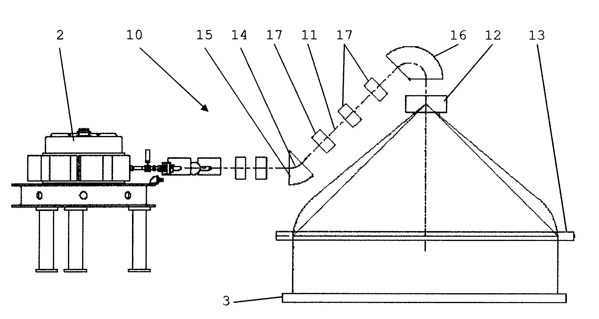 Particle Beam Transport Apparatus And Method Of Transporting A Particle Beam With Small Beam Spot Size