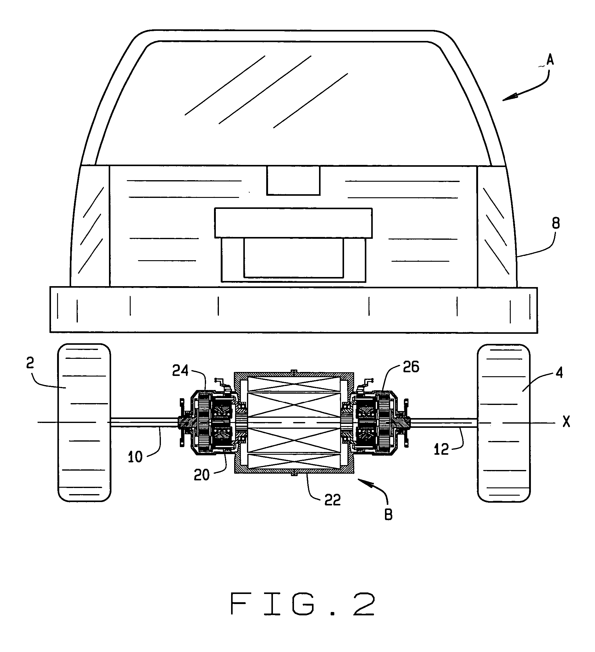 Electric drive axle