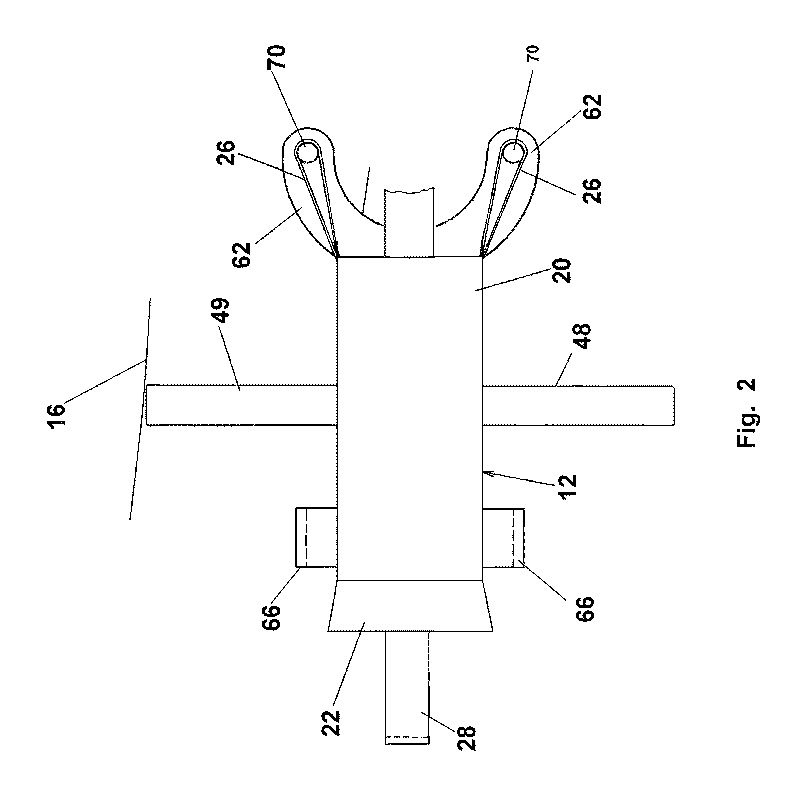 Pitot tube cover installation tool