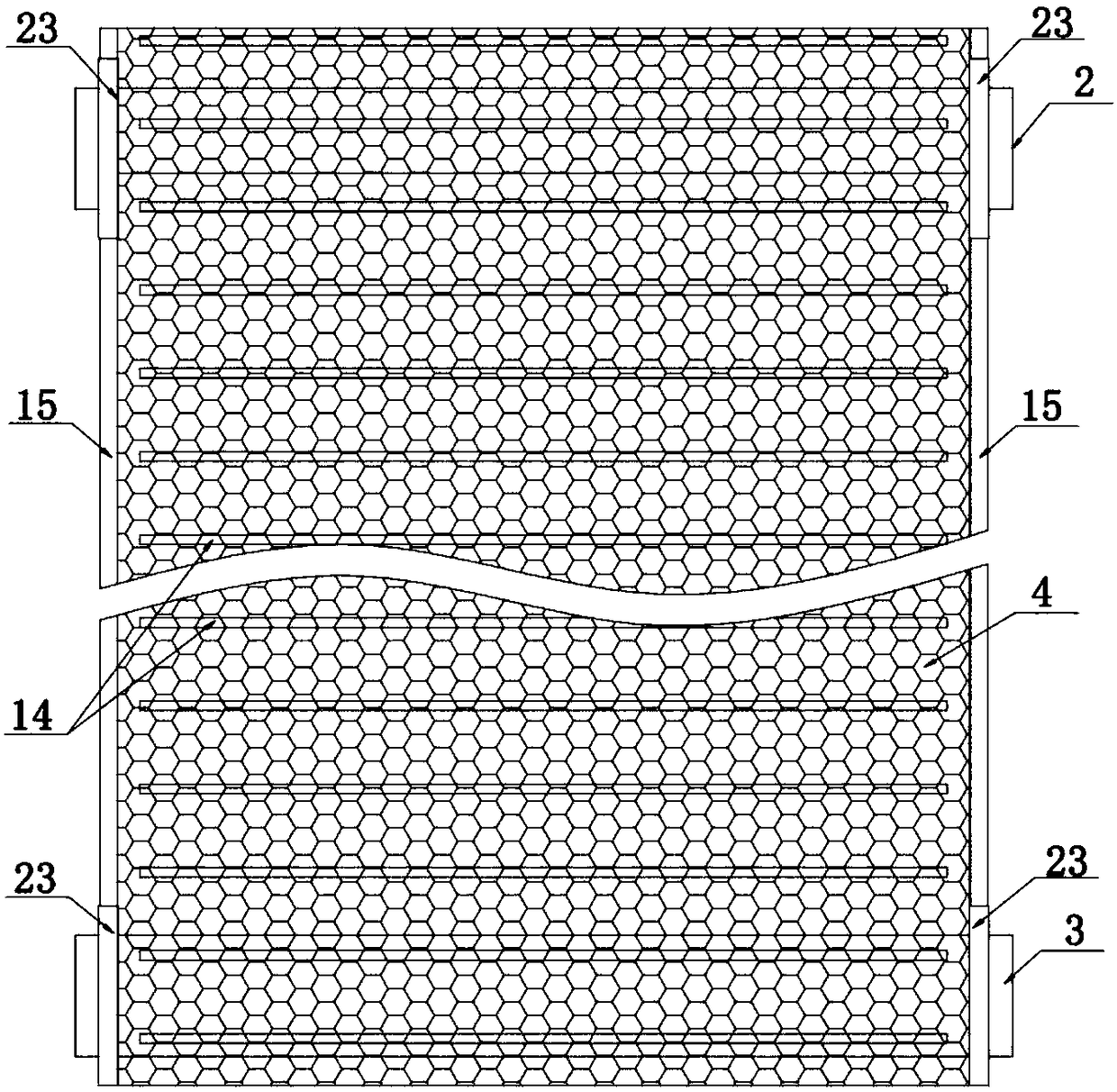 Vertical cloth washing trough