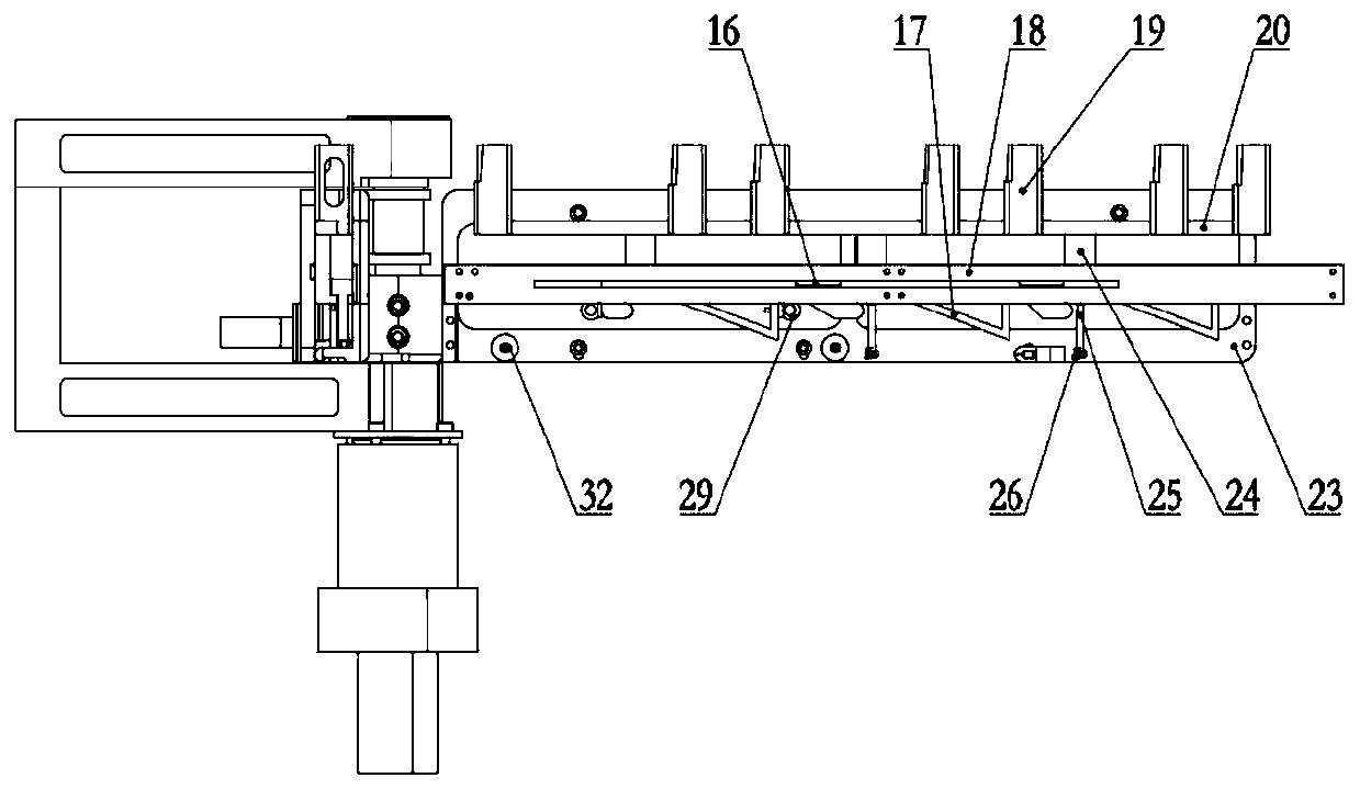 High-precision multi-joint locking surface antenna auxiliary deployment mechanism