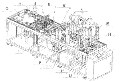 Automatic shoebox packaging machine