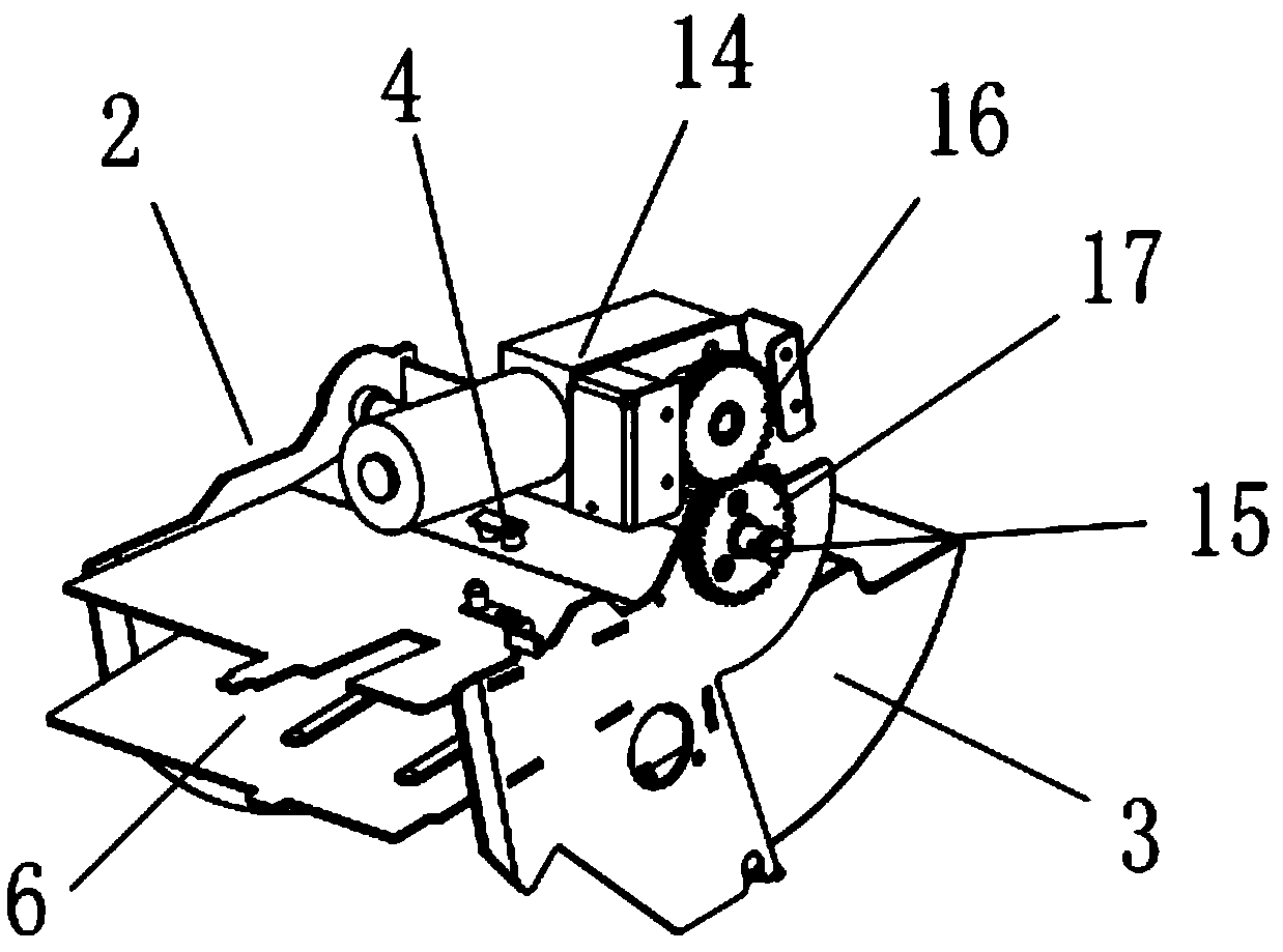 Structure and working method of anti-pinch design of paper machine refunding module