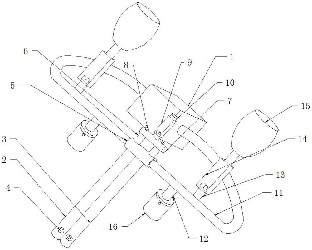 Special negative pressure drainage device for thyroid surgery