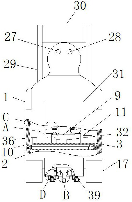 A shopping guide robot