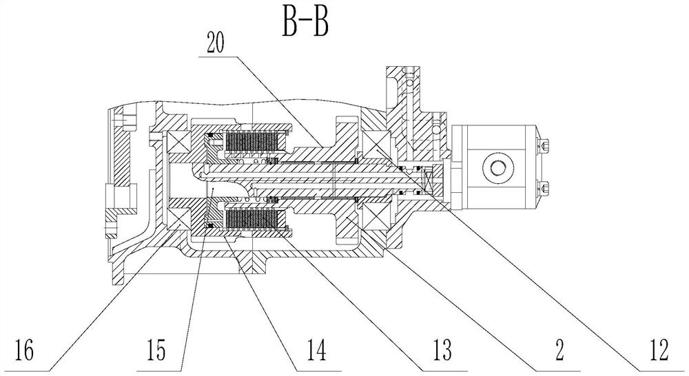 Gearbox special speed ratio structure