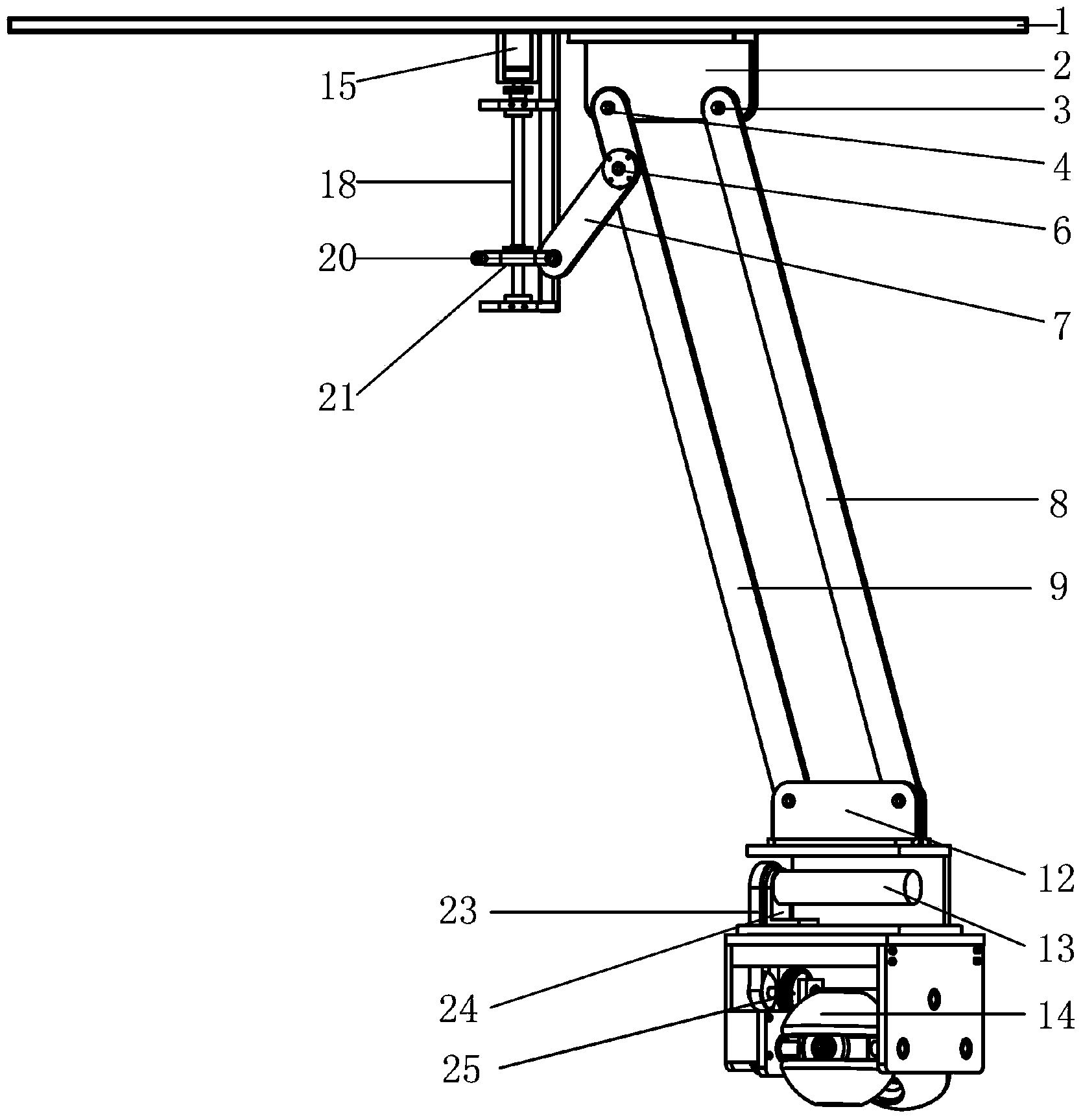 Comprehensive moving transportation platform capable of lifting