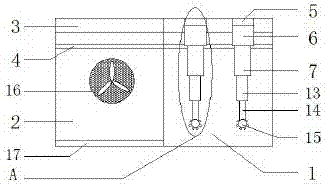 Efficient fishing net cleaning machine