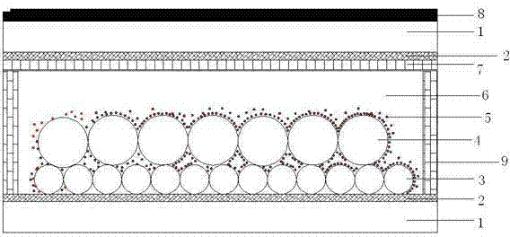 Preparation method of dye-sensitized solar cell provided with light reflecting layer