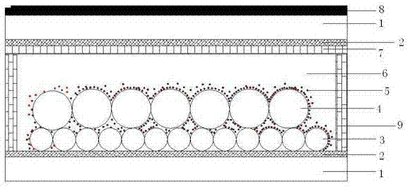 Preparation method of dye-sensitized solar cell provided with light reflecting layer