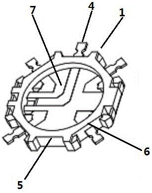 Novel surface-mounted inductor