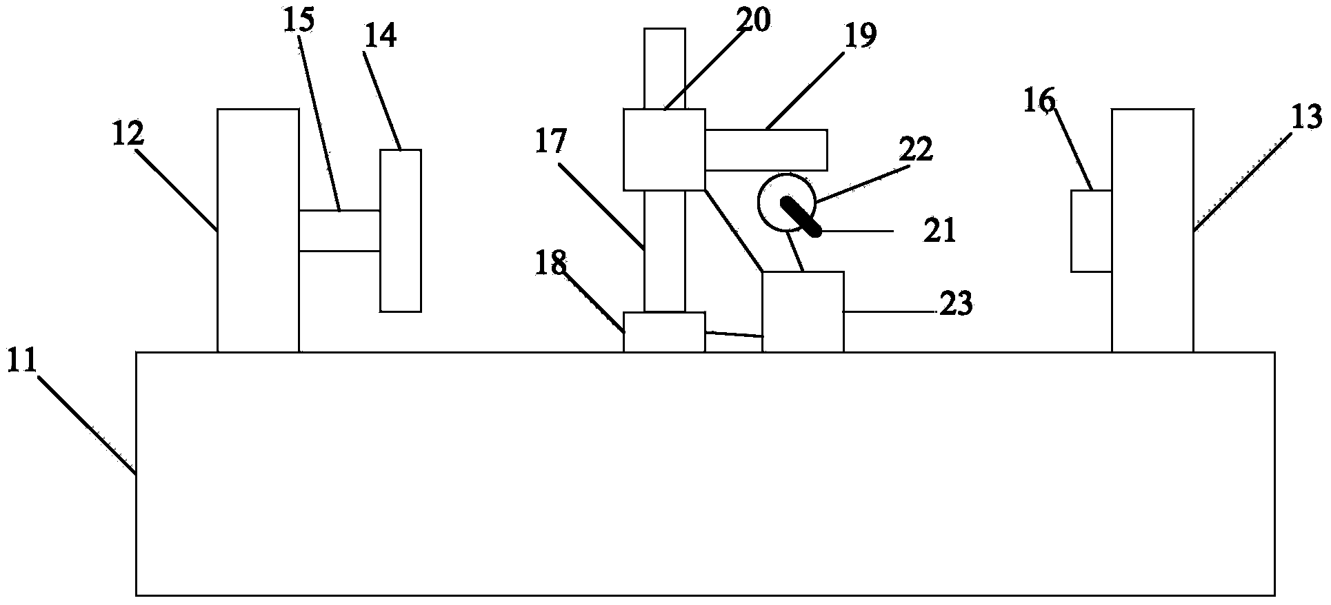 Air valve machining device with angle-adjustable cutters