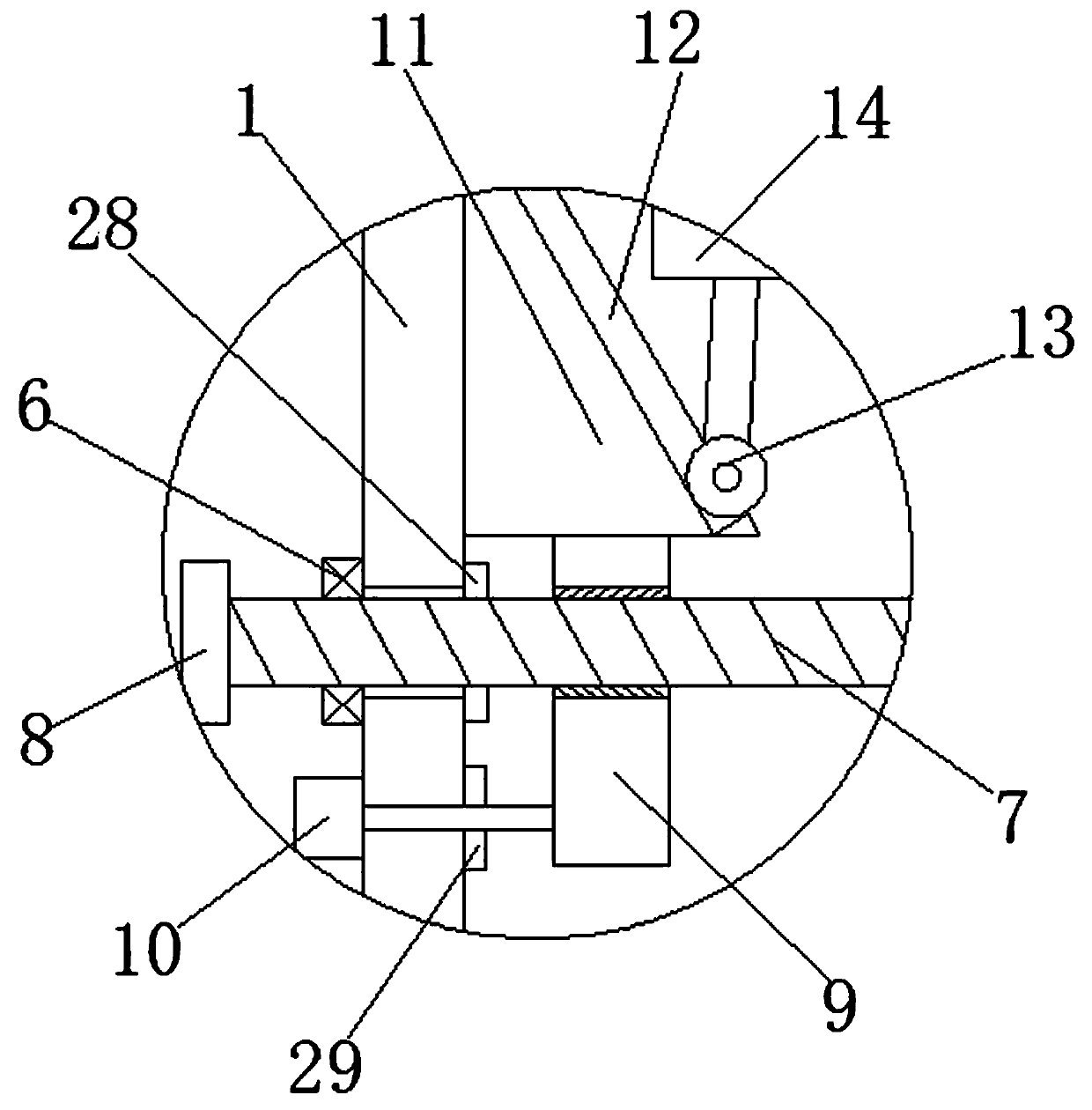 Pesticide spraying device for agriculture