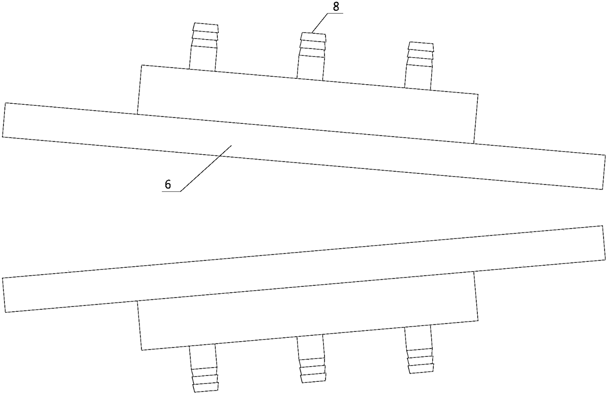 An air-suction peanut picking device