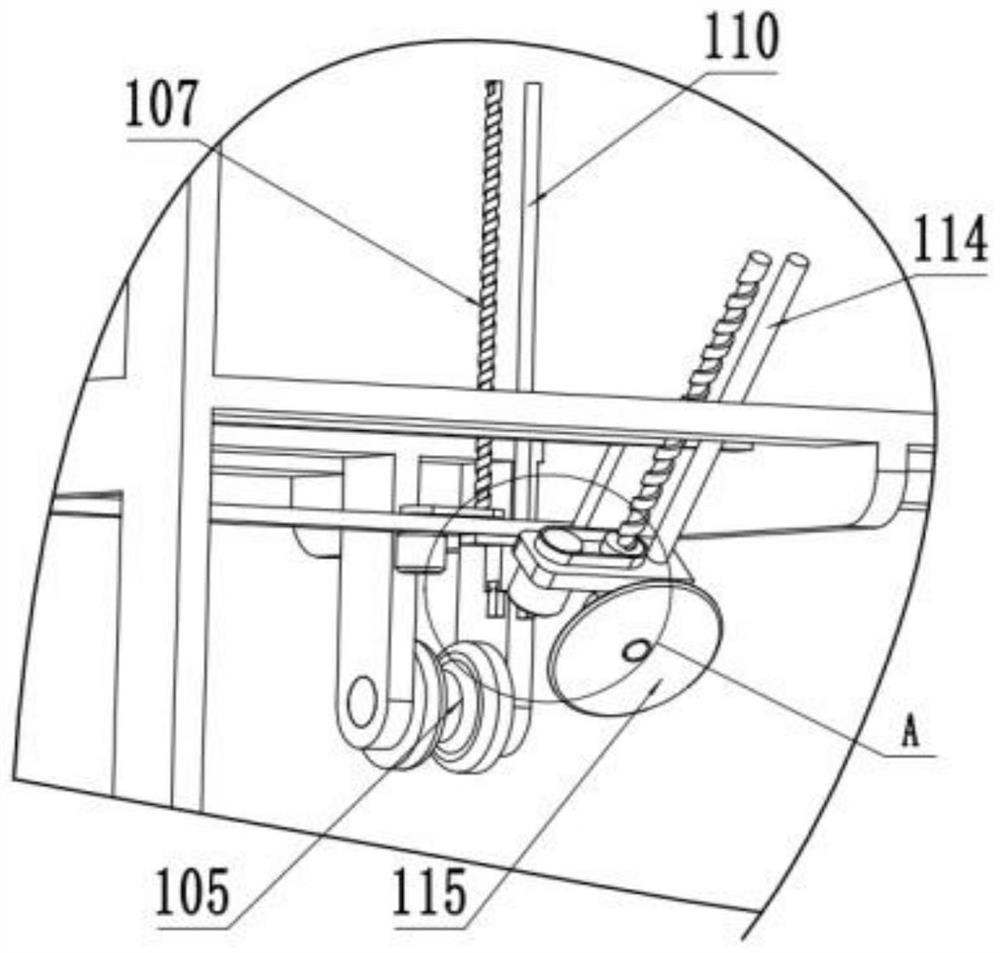 Stable clamping and traction device for erecting electric wire in power transmission line and use method of stable clamping and traction device