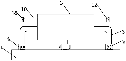 Thin-walled part clamp for machining of platen cover