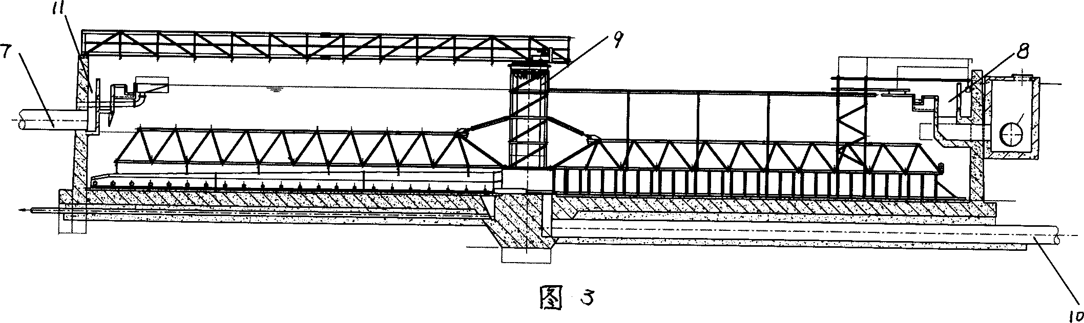 Improved oxidation channel city sewage treamtent process