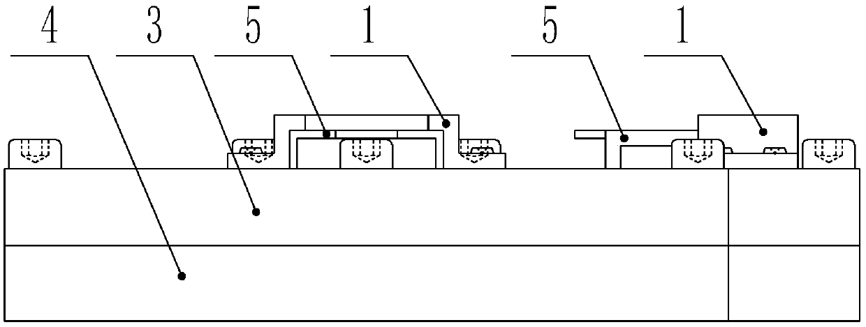 Two-dimensional compliant vibration platform with wedge pre-tightening