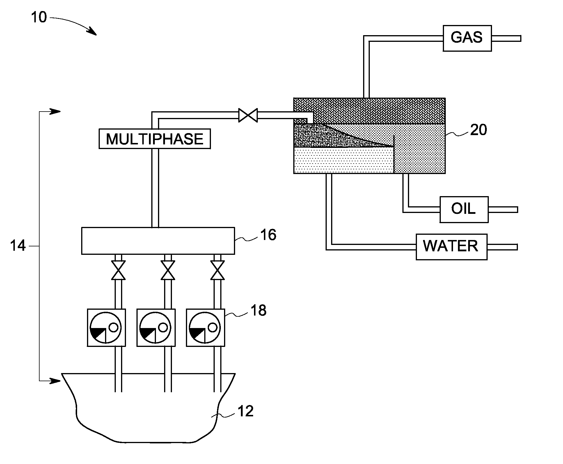 Electrical network representation of a distributed system